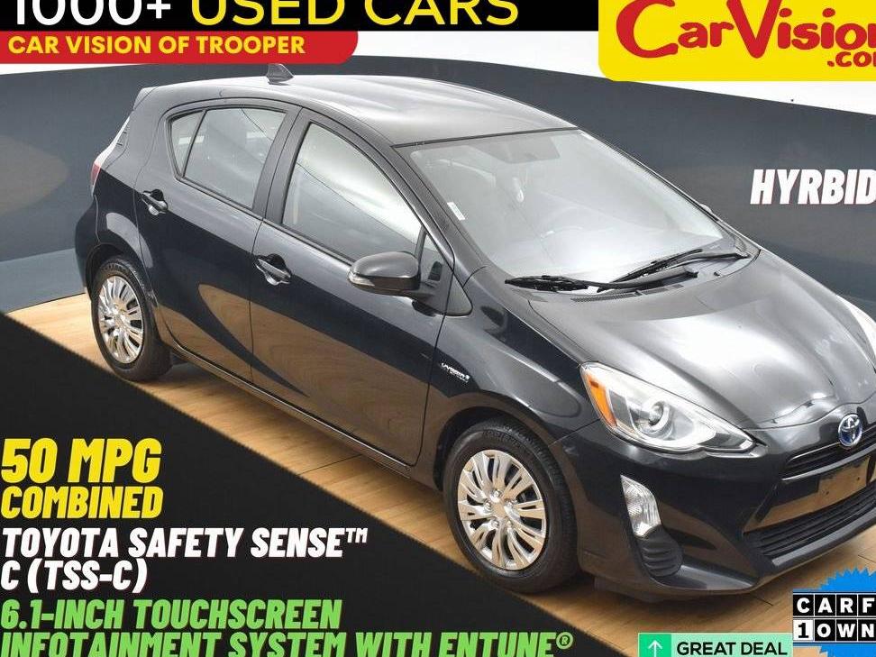 TOYOTA PRIUS C 2016 JTDKDTB34G1122838 image